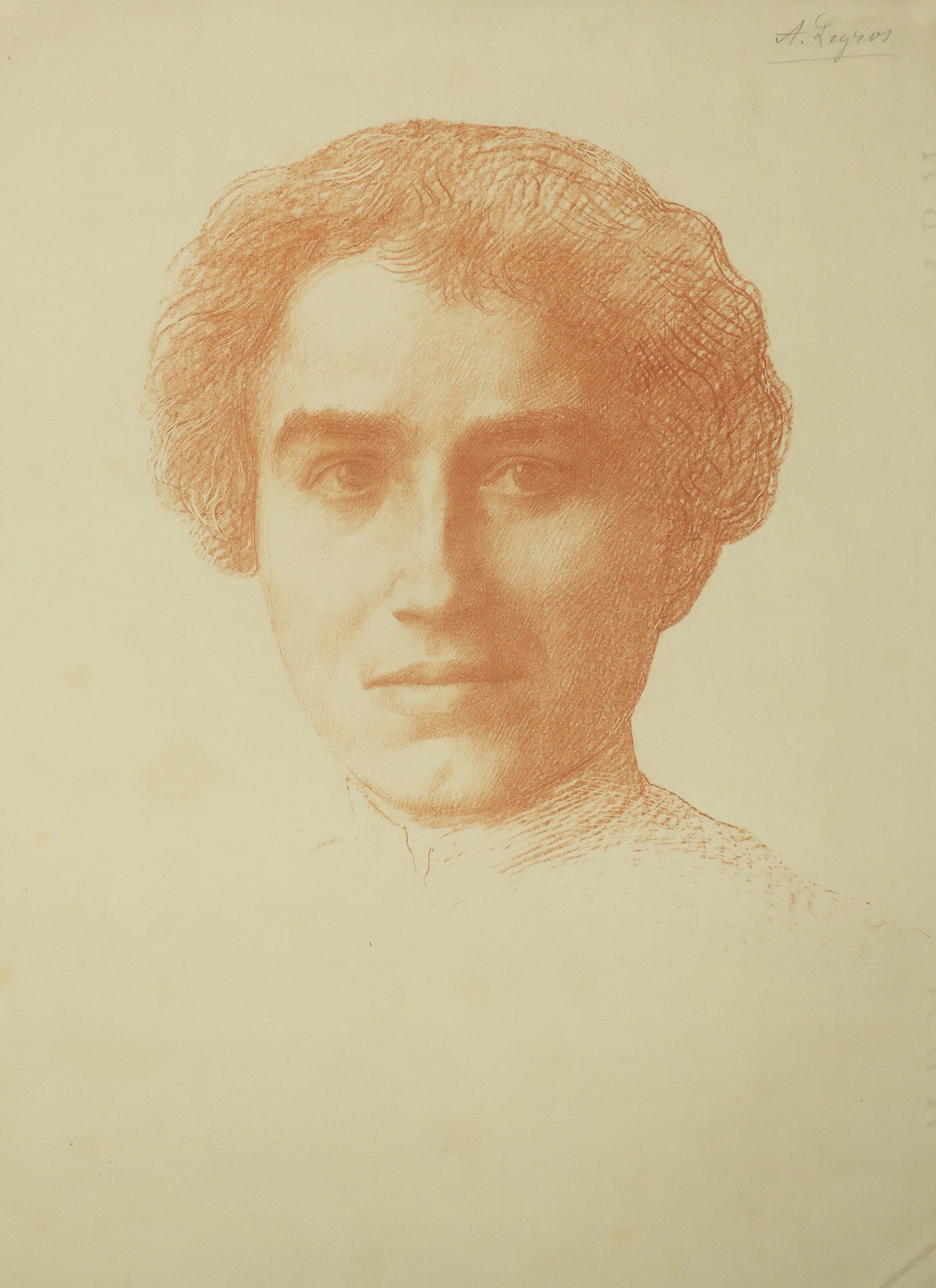 Portrait de Mlle. Simpson.