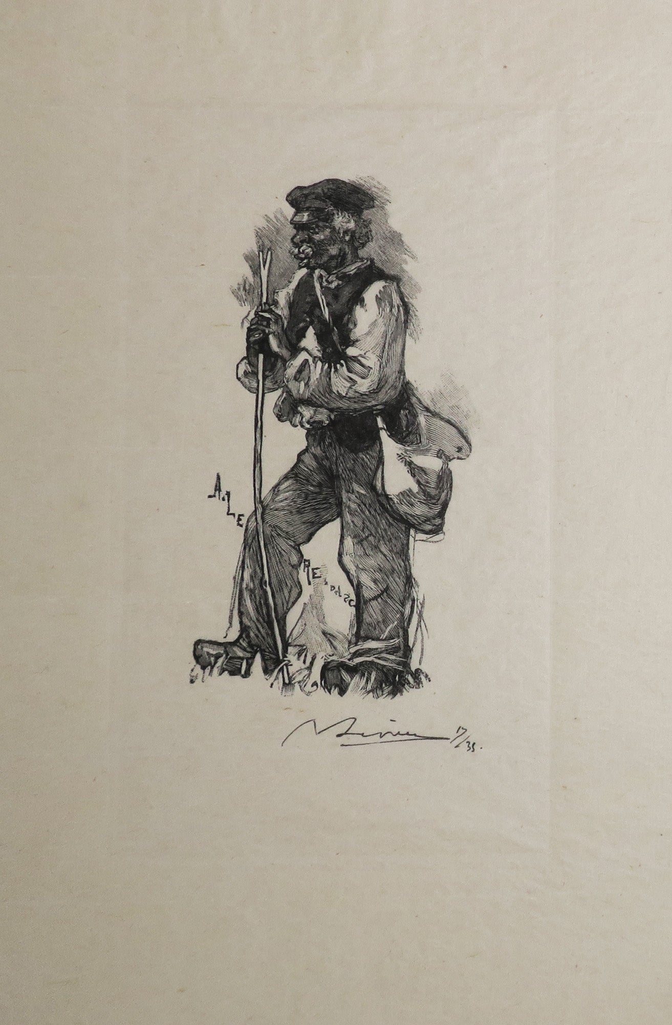 Le chasseur de serpents.