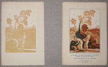 Charger l'image dans la galerie, La Musique et la Poésie secourent les artistes. Frontispice d'un projet de Gala à l'Opéra.