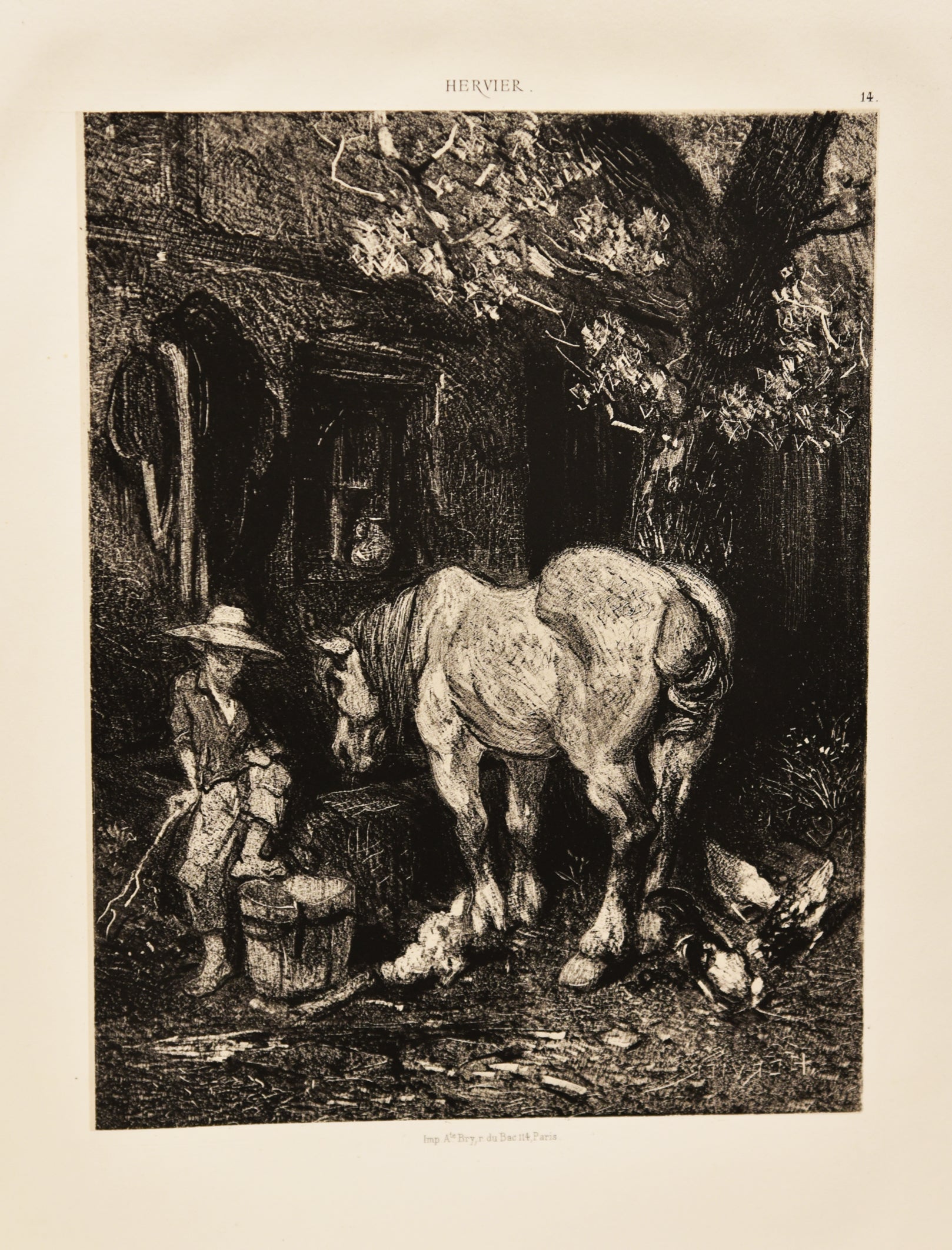 Album réunissant quatorze lithographies de l'artiste.