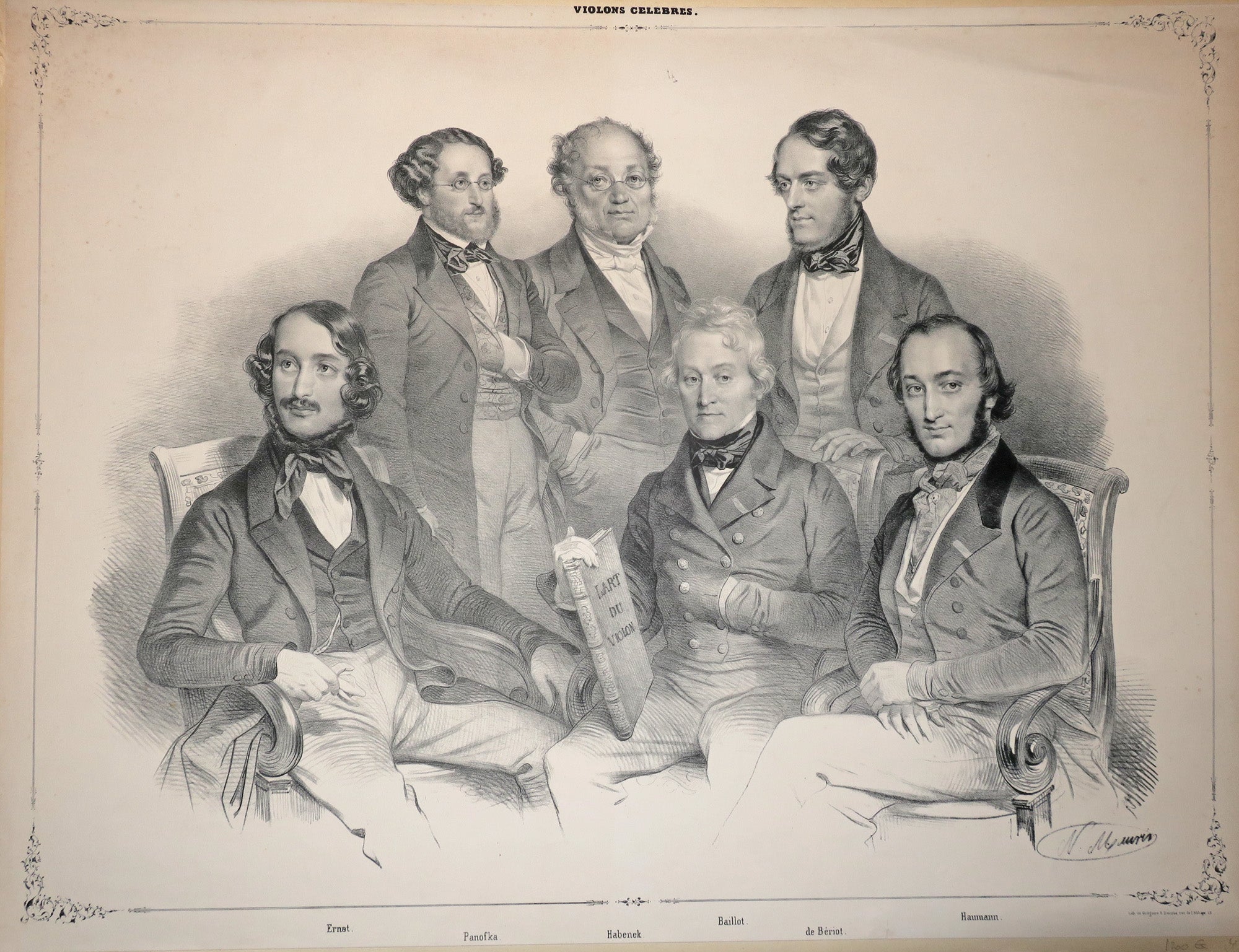 Violons célèbres.