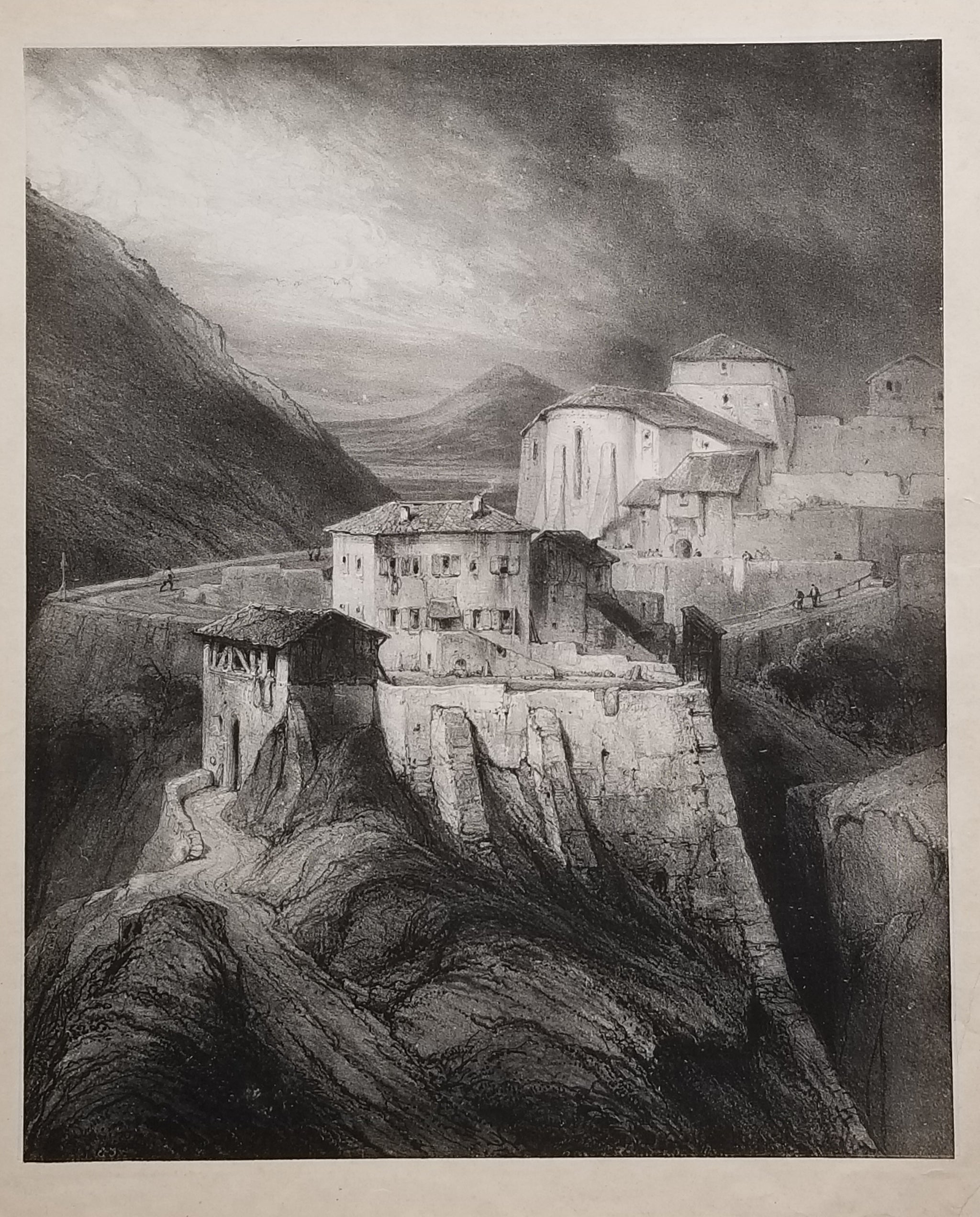 Eglise Saint-Jean, Thiers. c. 1831.