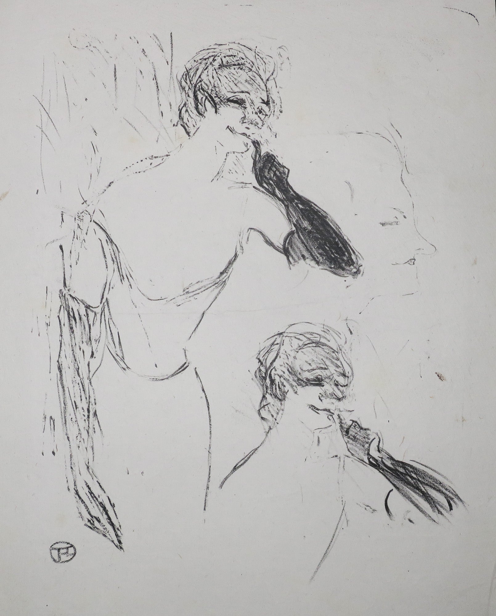 Columbine À Pierrot (Yvette Guilbert).