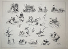 Charger l'image dans la galerie, Diableries, Planche n°13.  1832.