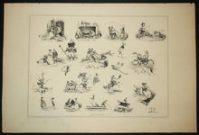 Charger l'image dans la galerie, Diableries, Planche n°13.  1832.