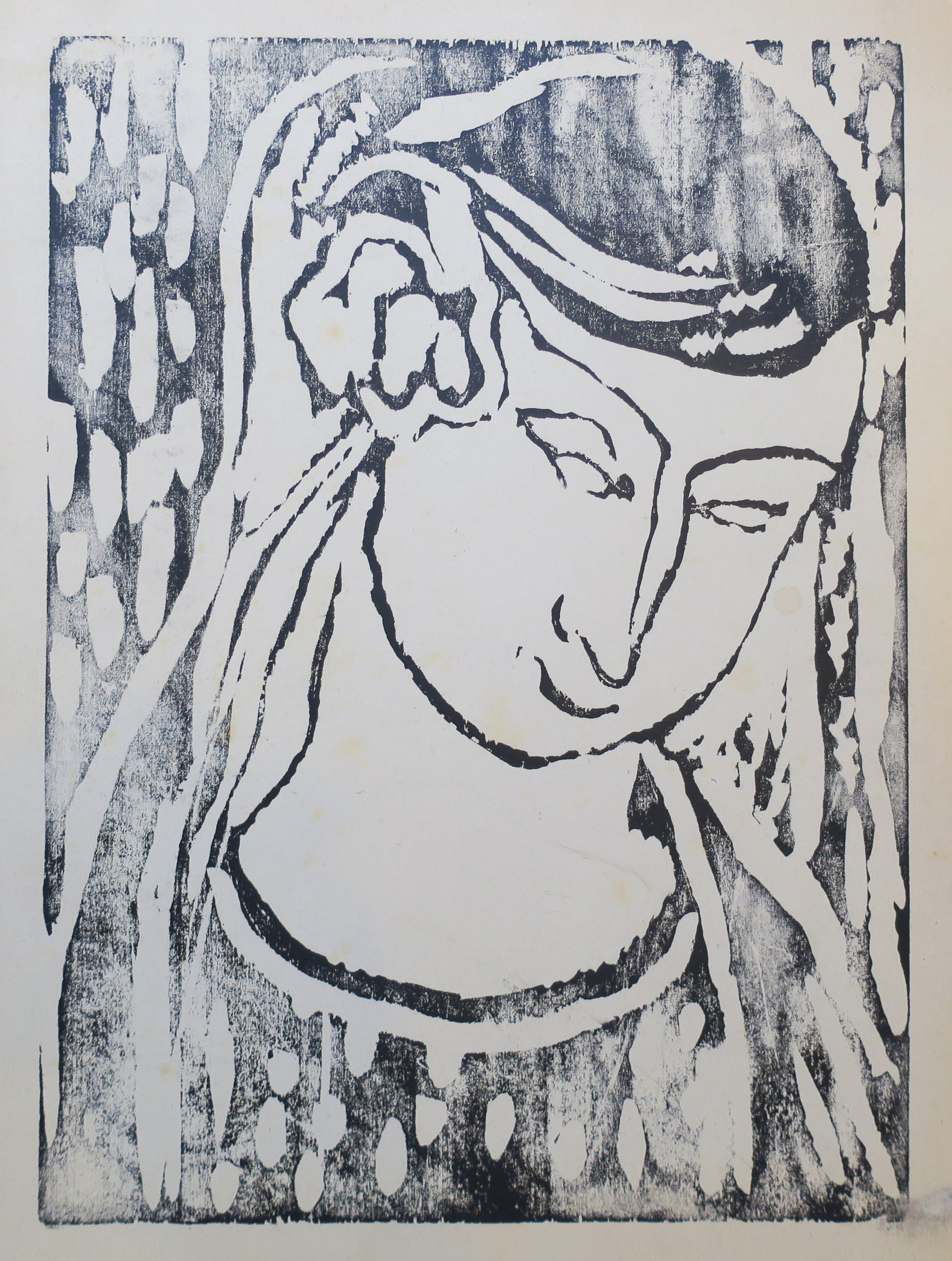 Tête de femme. 1912.