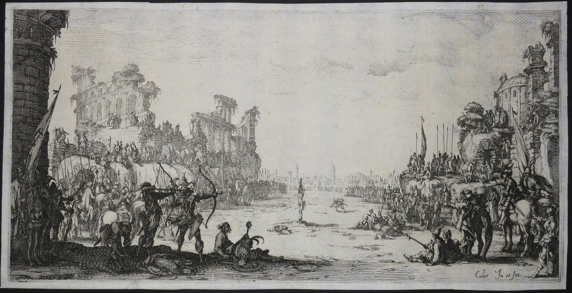Le Martyre de Saint Sébastien.