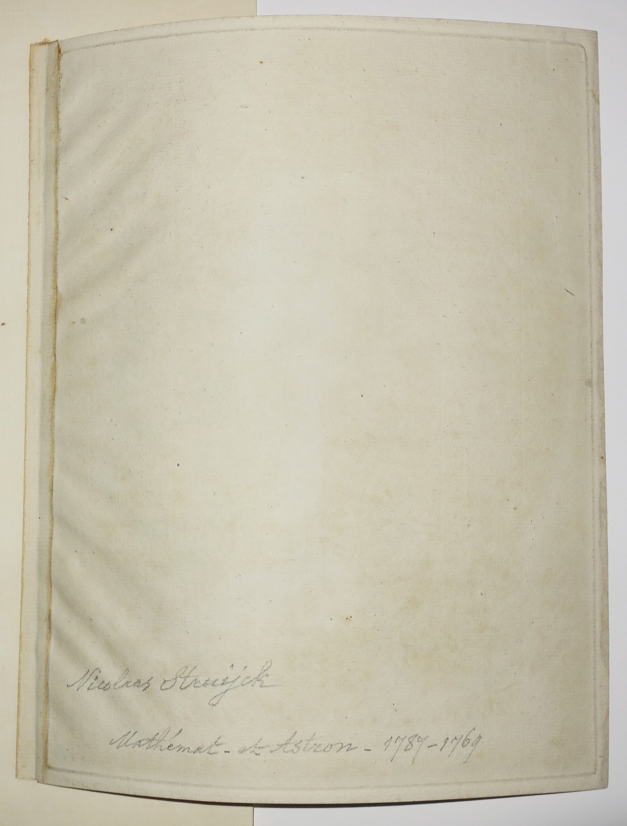 Portrait de Nicolaes Struyck (1687-1769), mathématicien. c.1738.