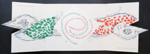 Charger l'image dans la galerie, Carte de vœux d'Aimé et Marguerite Maeght.