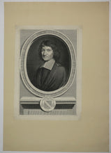 Charger l'image dans la galerie, Portrait de Michel Antoine Baudrand, prieur de Rouvre, géographe français, (1633-1700).  1681.