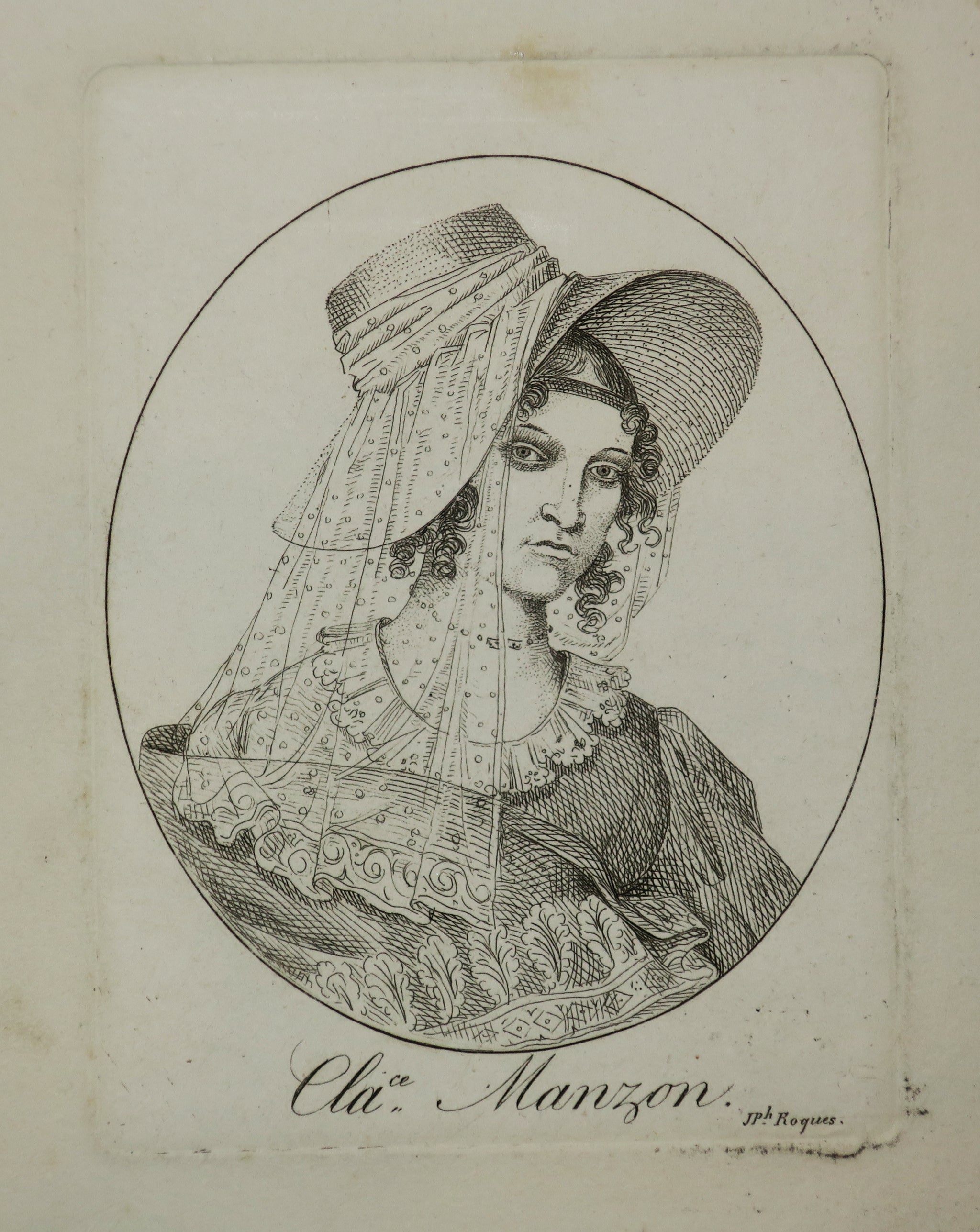 Portrait de Clarisse Manzon.