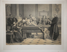 Charger l'image dans la galerie, La partie de billard.  1858.