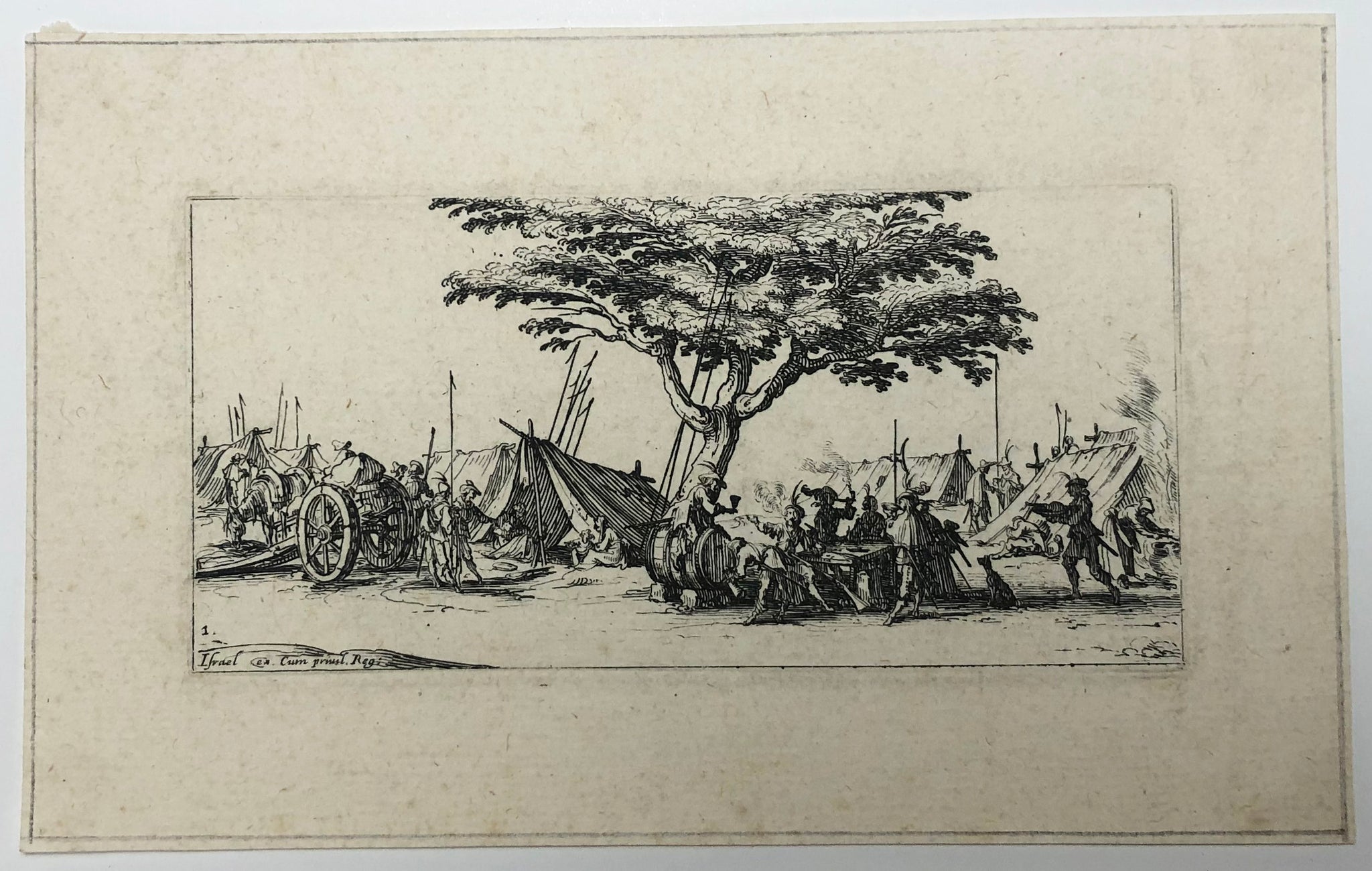 Les Petites Misères de la Guerre. 1636.