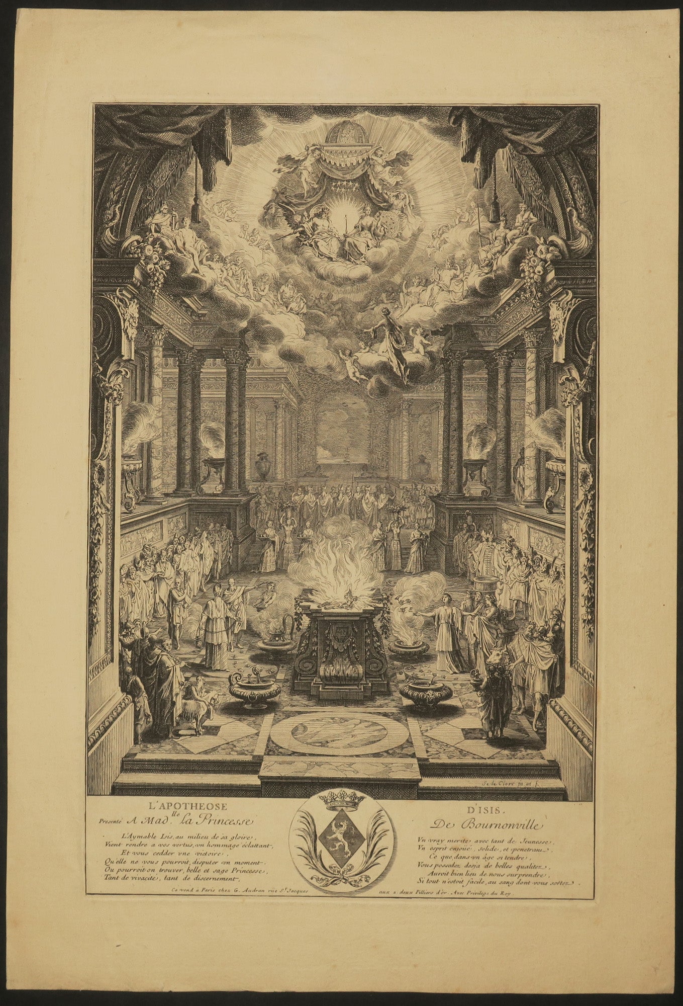 L'Apothéose d'Isis.