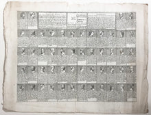 Charger l'image dans la galerie, Jeu des Illustres Capitaines, Philosophes, Orateurs et Poètes. Par N. de Fer. 1672.