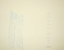 Charger l'image dans la galerie, L'escalier de la Rue de Seine, Carte de vœux de la Famille Prouté. 2003.