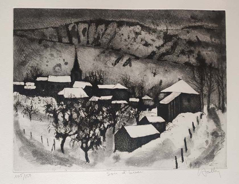 Soir d'hiver. 1997