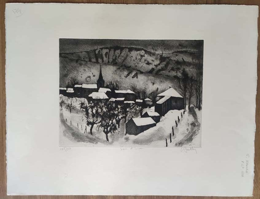 Soir d'hiver. 1997