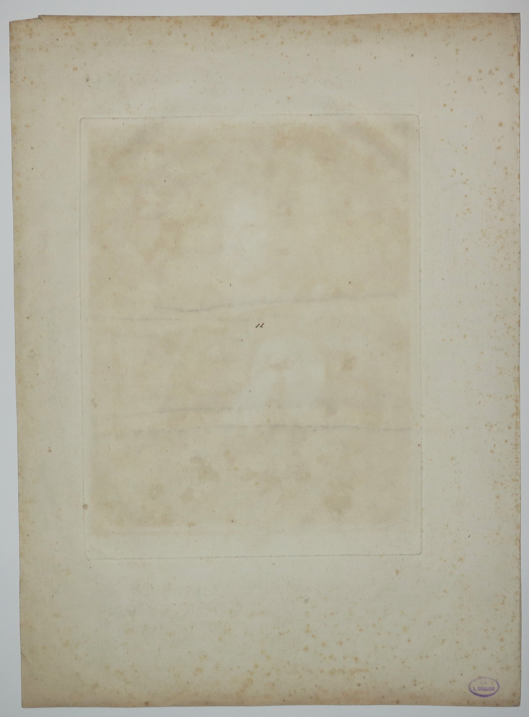 Portrait de Messire Vincent Boyer, Ch.er Seigneur d'Aguilles et de Ste Foy, Conseiller au Parlement de Provence. 1697.