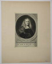 Charger l'image dans la galerie, Portrait de Johannes Coccejus (ou Cocceius) (1603-1699), théologien néerlandais.