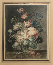 Charger l'image dans la galerie, Fleurs, bouquet de pavots & Bouquet de Fleurs variées dans un vase.  c.1785.