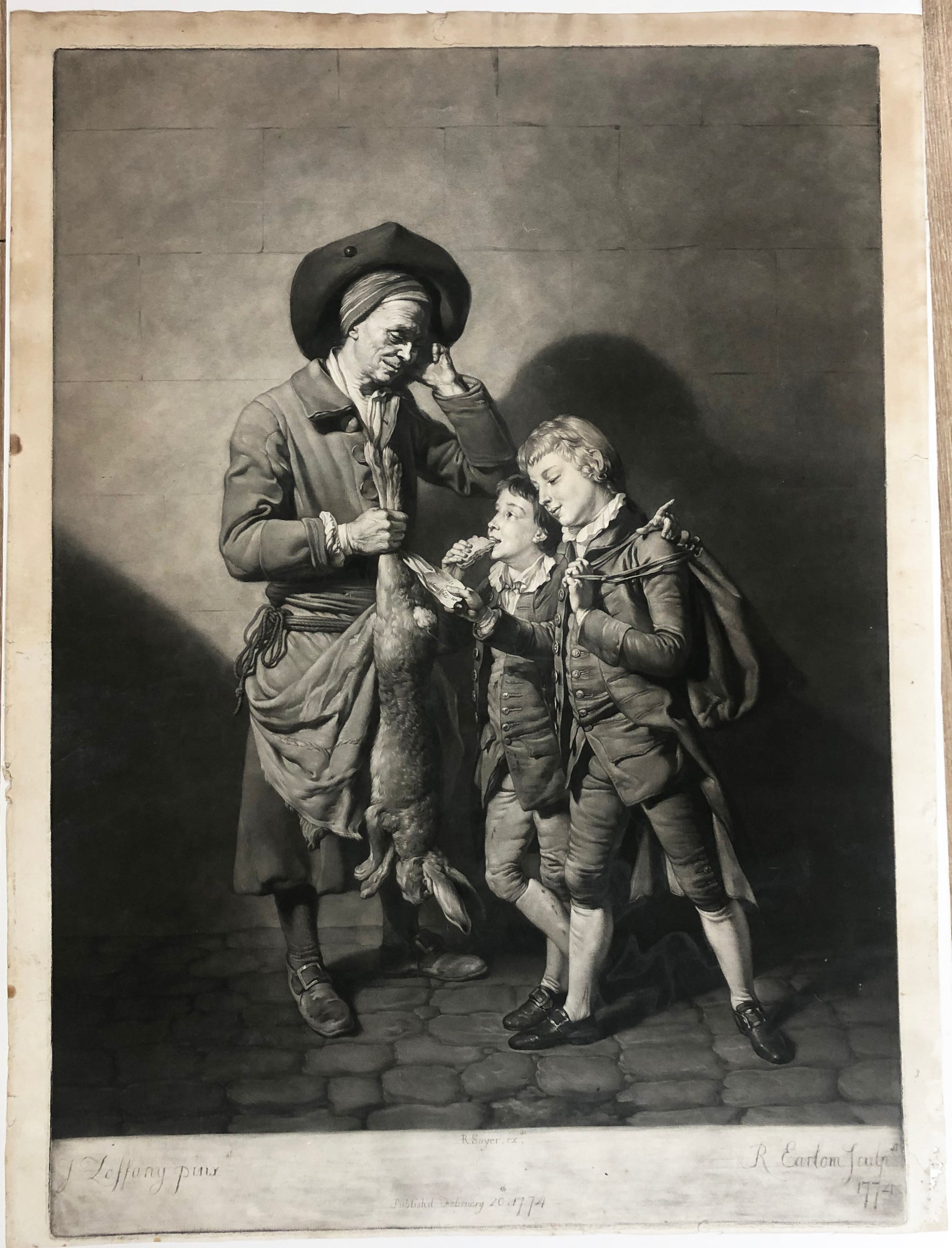 The Porter and the Hare (Le porteur de lièvre). 1774.