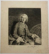 Charger l'image dans la galerie, Portrait du Magister Georg Gottfried Glume, le frère cadet de l'artiste.  1750.