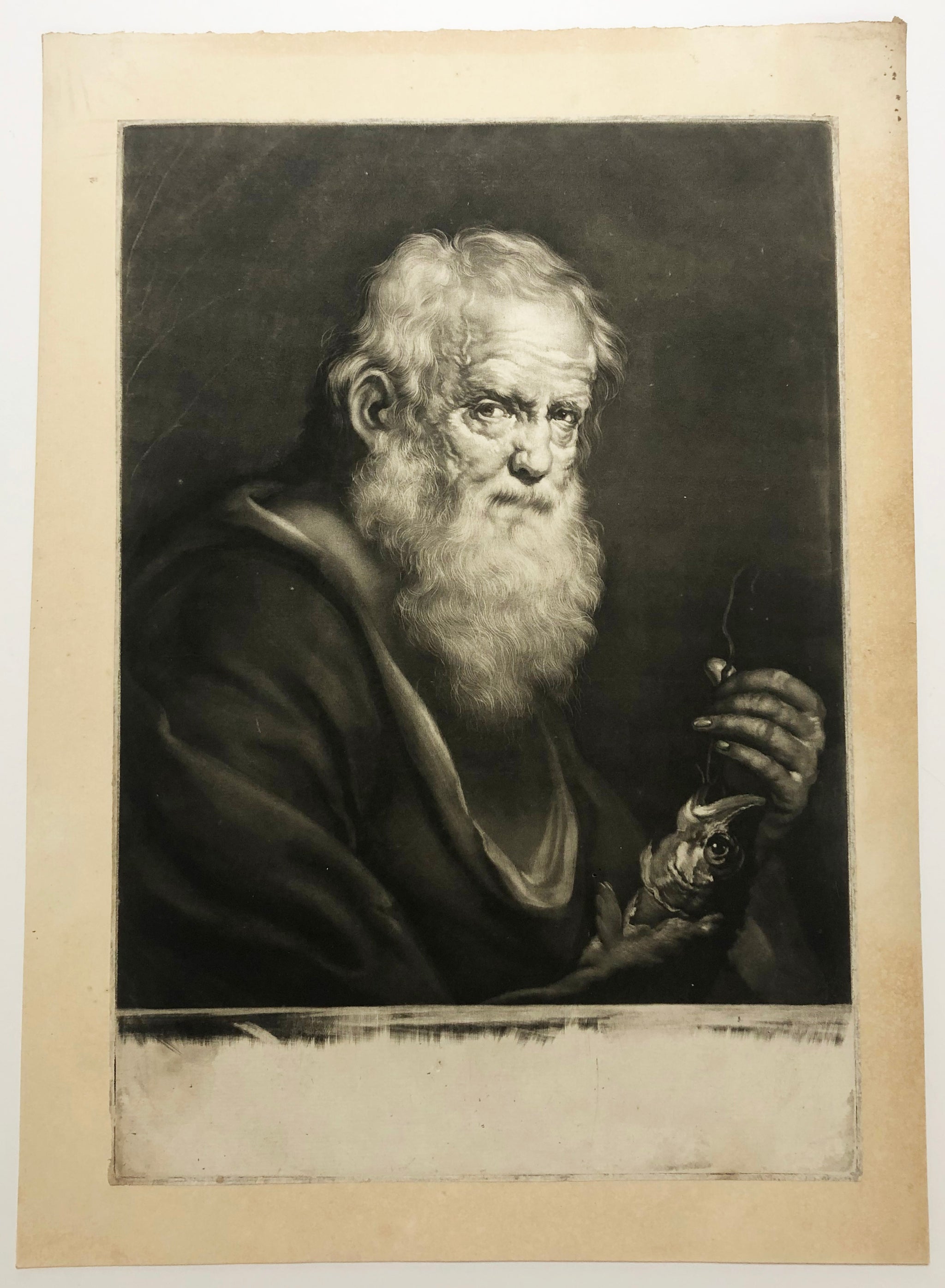 Saint Pierre (avec un poisson dans la main droite).