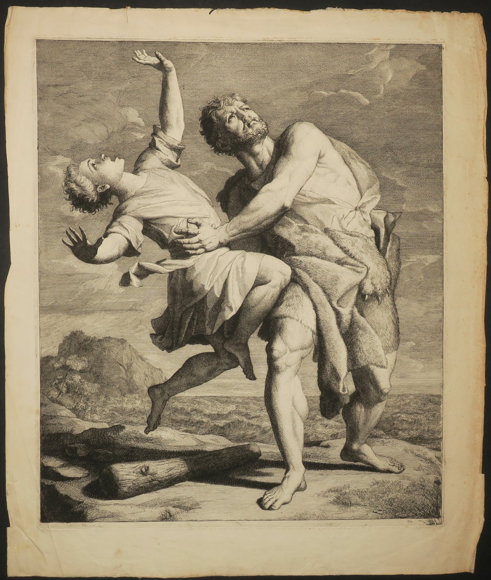 Hercule jetant Lichas à la mer (Hercules Lycham Mittit in Euboicas Tormento Fortius Undas).