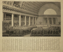 Charger l'image dans la galerie, Constitution de l'Assemblée Nationale et Serment des Députés qui la composent à Versailles le 17 juin 1789.