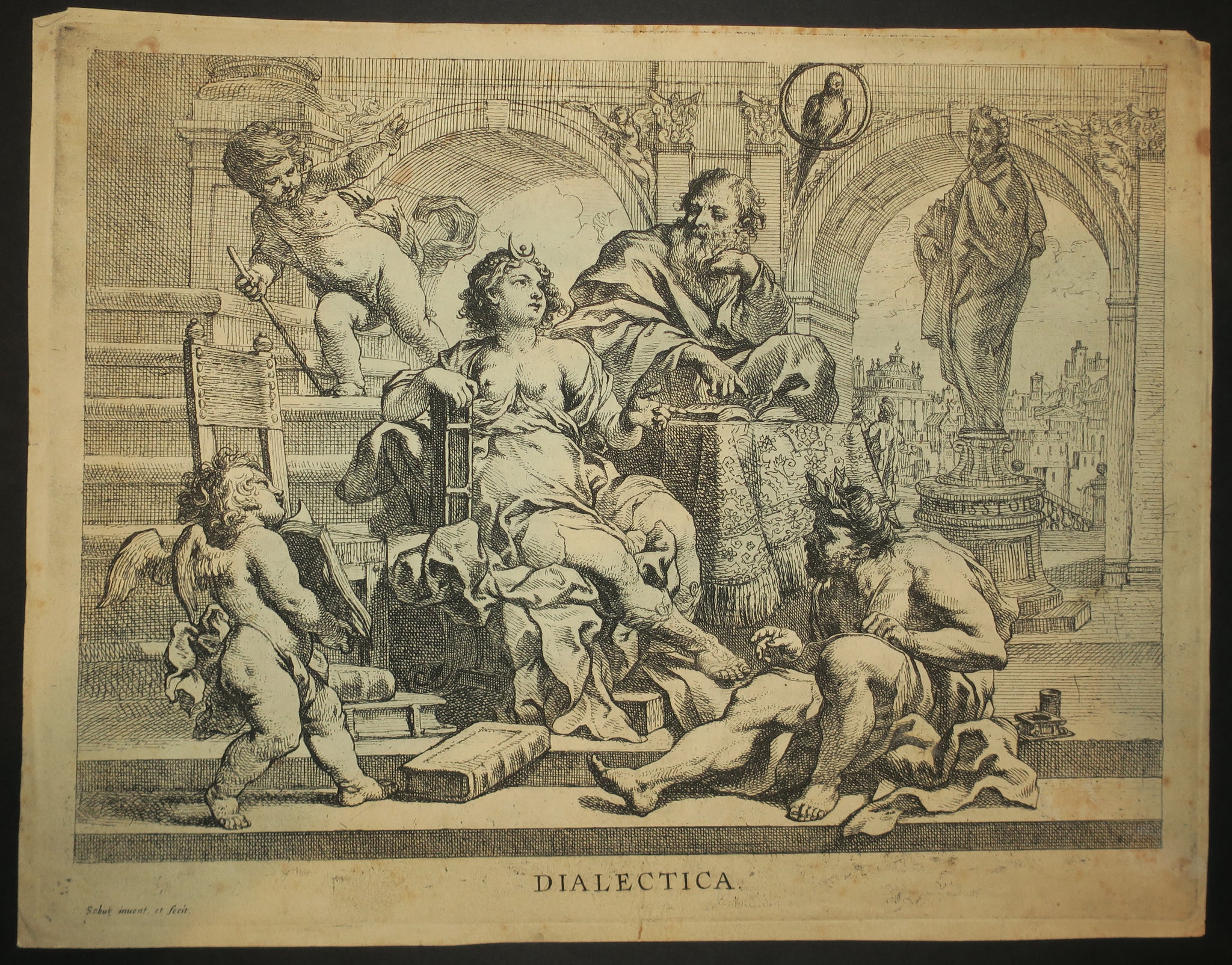 Dialectica. Allégorie.