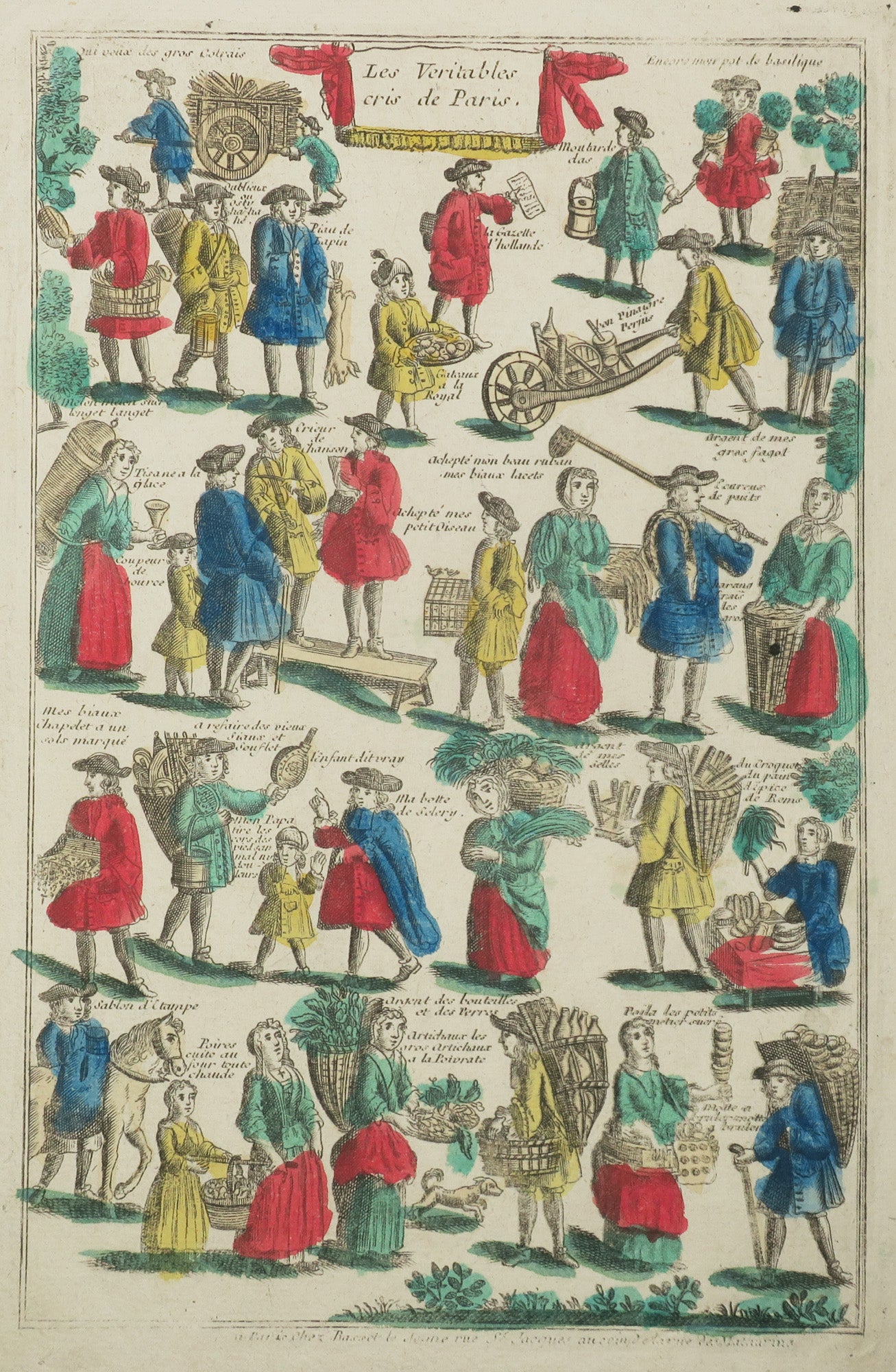 Les Véritables cris de Paris.