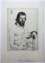 Charger l'image dans la galerie, Portrait de Charles Meryon. 1853.