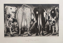 Charger l'image dans la galerie, Vaches (hommages à Géricault!!). 1992