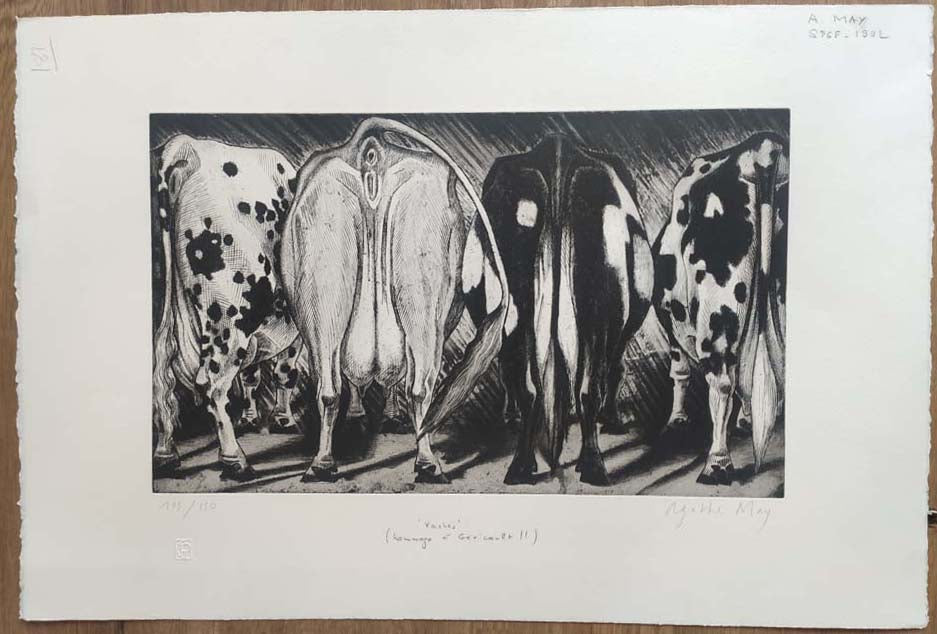 Vaches (hommages à Géricault!!). 1992