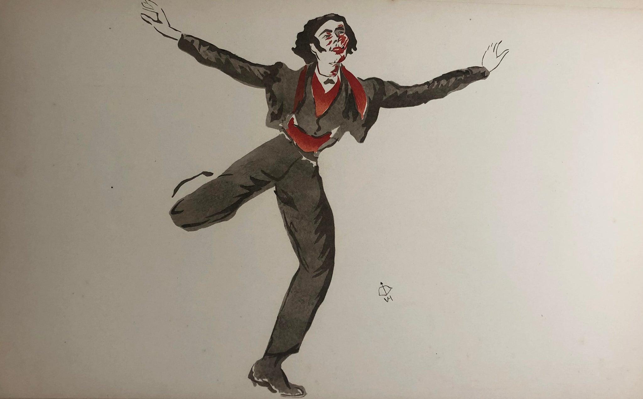 Arlequinades. Album de douze dessins.