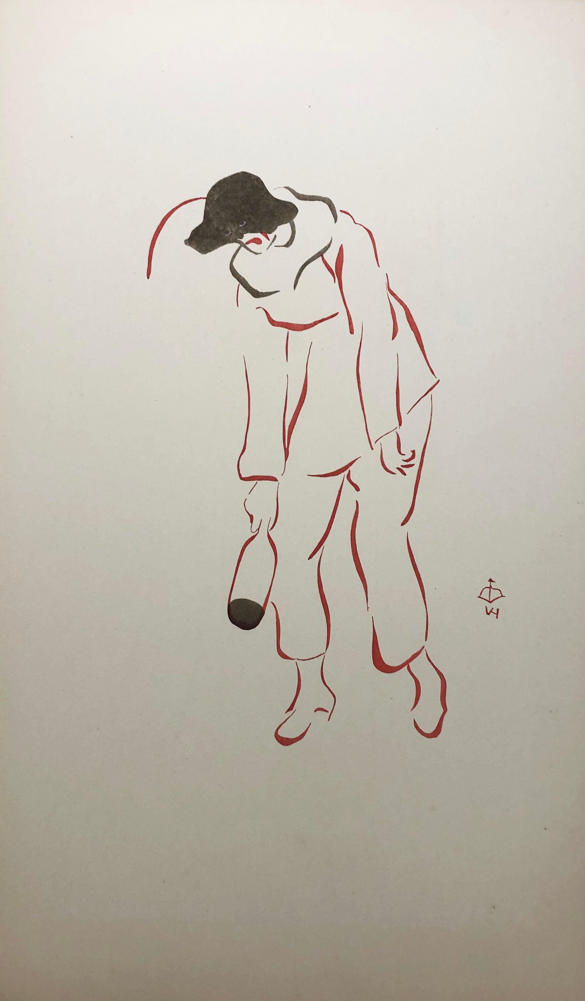 Arlequinades. Album de douze dessins.
