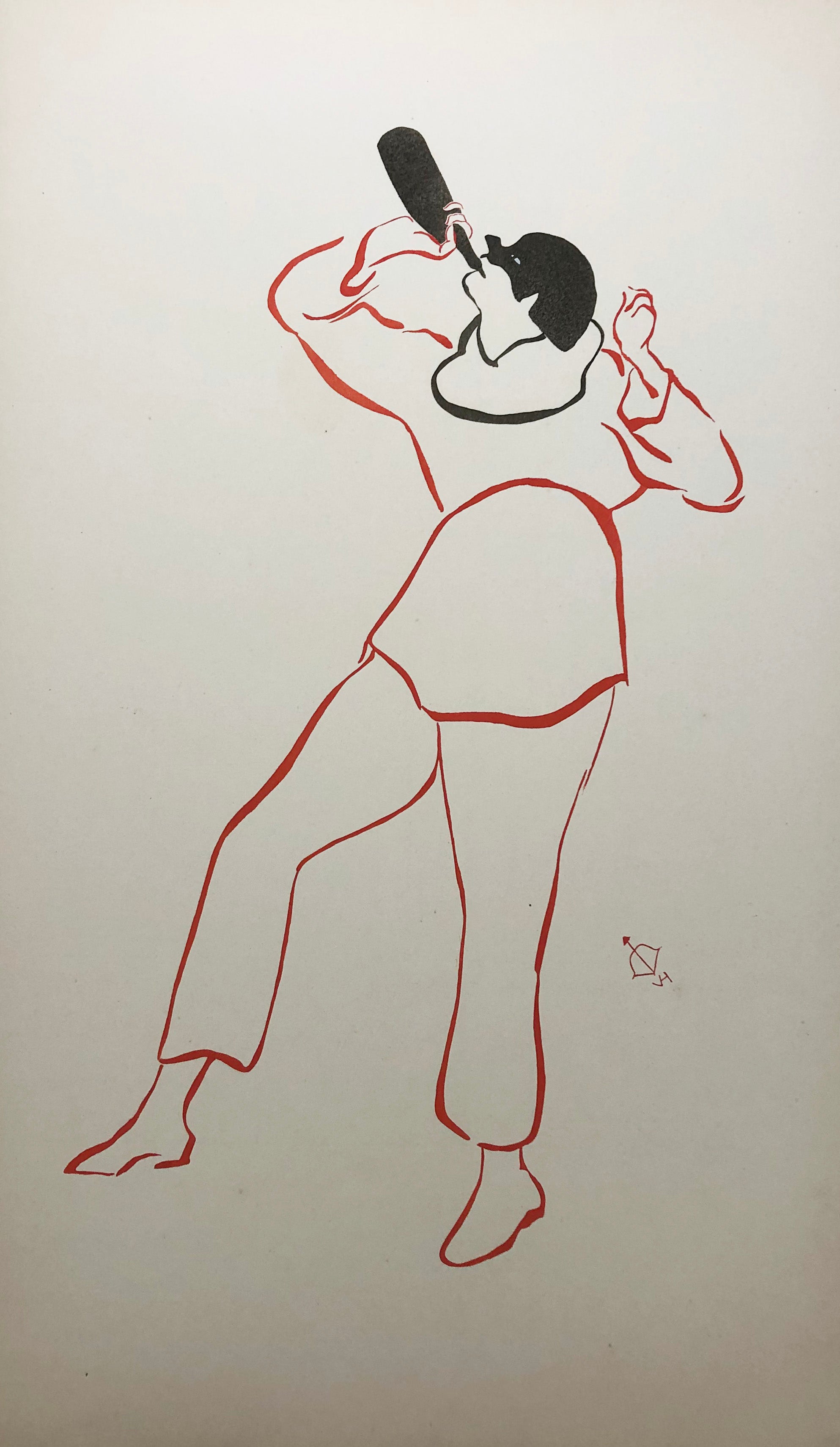 Arlequinades. Album de douze dessins.