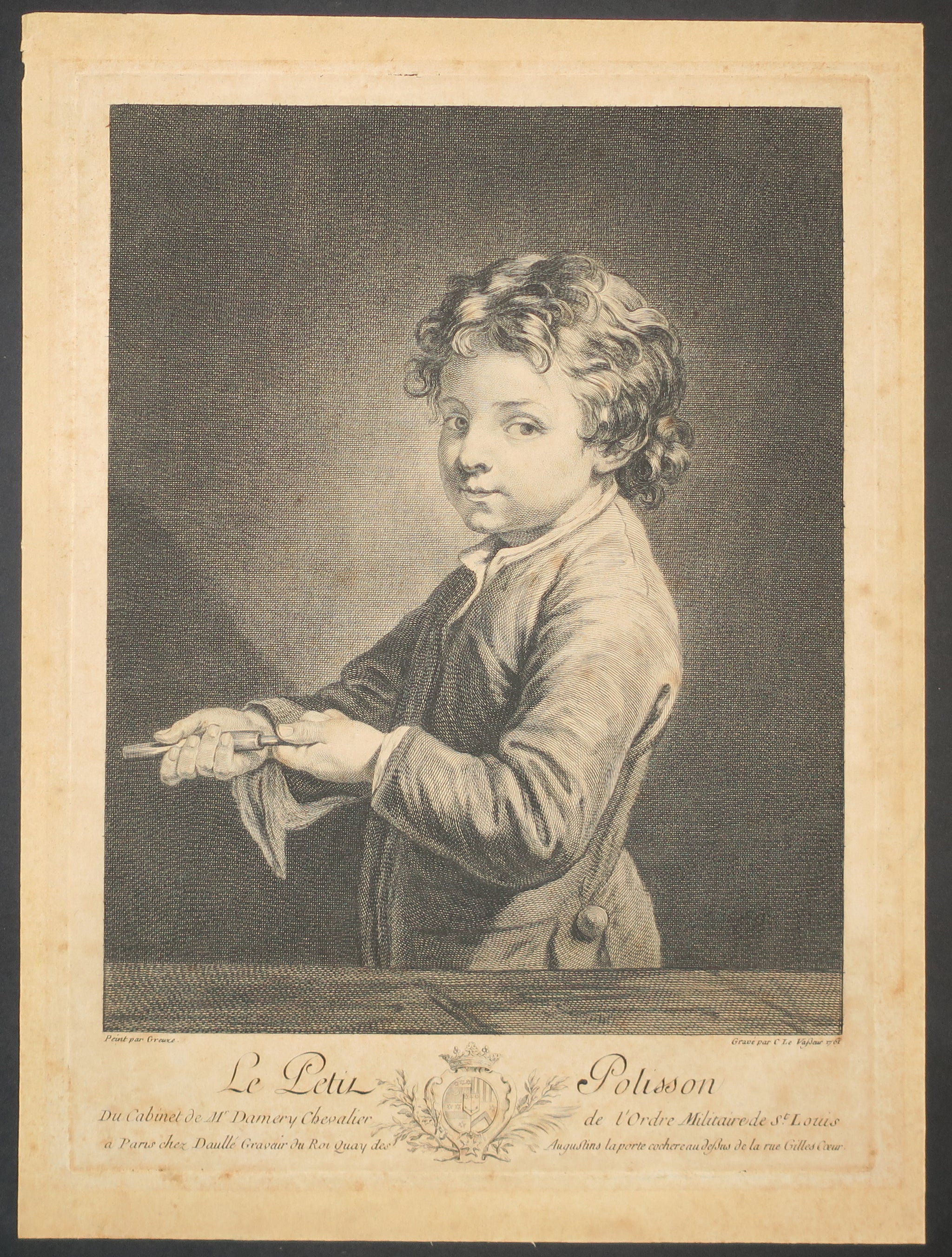 Le petit Polisson. 1761.