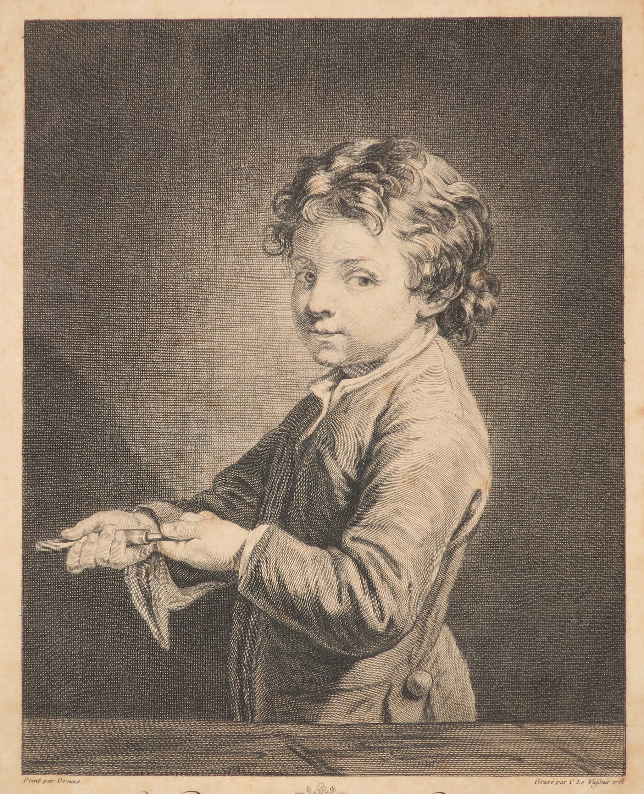Le petit Polisson. 1761.