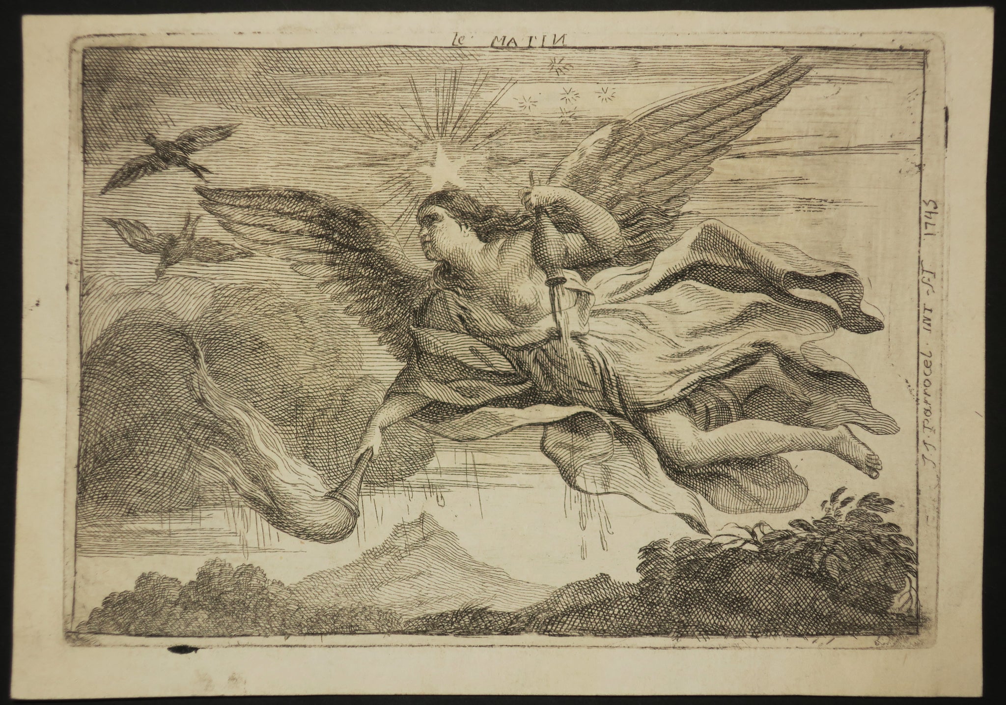 Le matin. 1745.