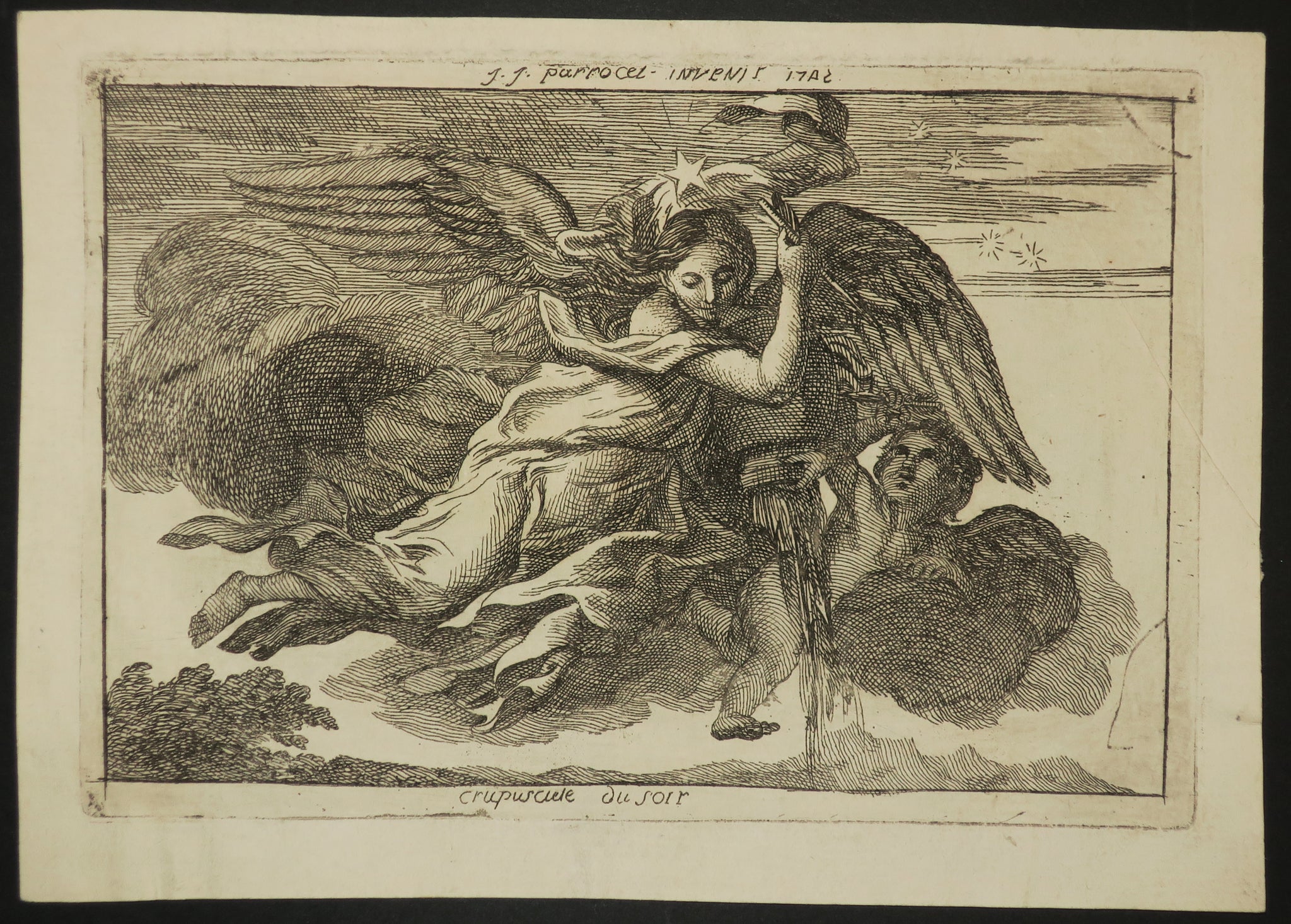 Crépuscule du soir. 1745.