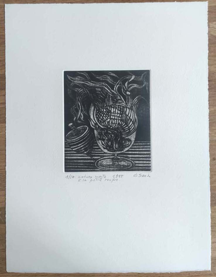 Nature morte à la petite roupie. 1995