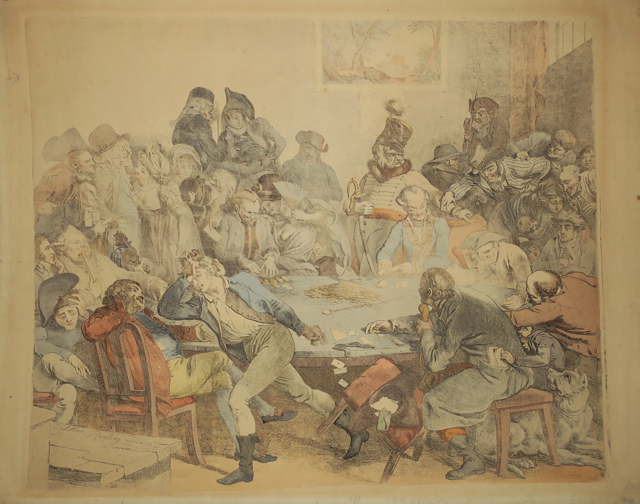 La table du pharaon.  1799.