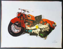 Charger l'image dans la galerie, La moto.  1972.