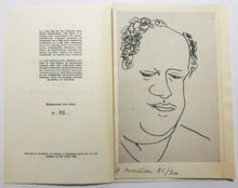 Charger l'image dans la galerie, Portrait du Professeur Leriche. Frontispice pour "La chirurgie discipline de la connaissance" de René Leriche. 1949.