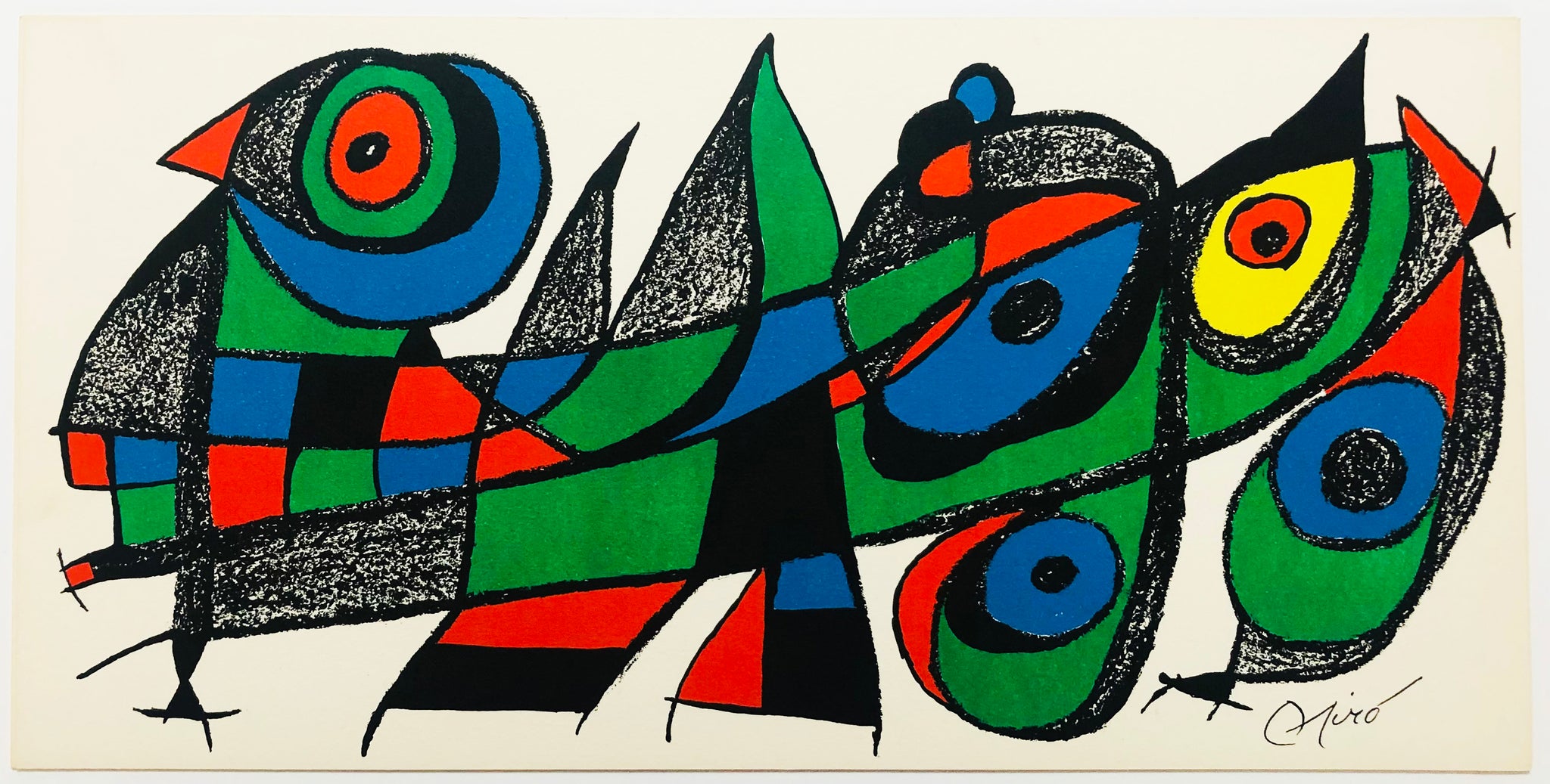 Les sept pays. Miro, Sculptures. 1974-1975.