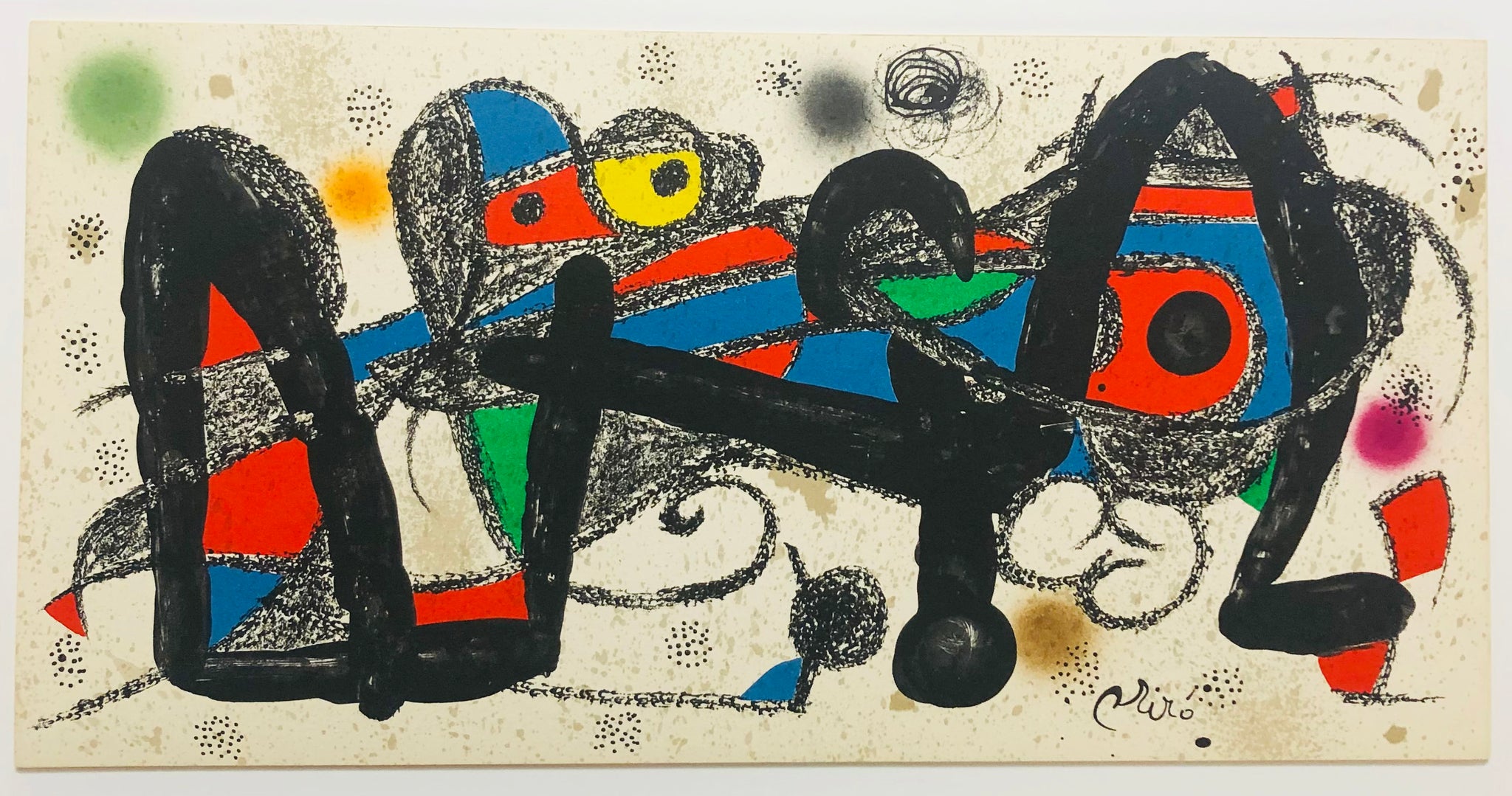 Les sept pays. Miro, Sculptures. 1974-1975.