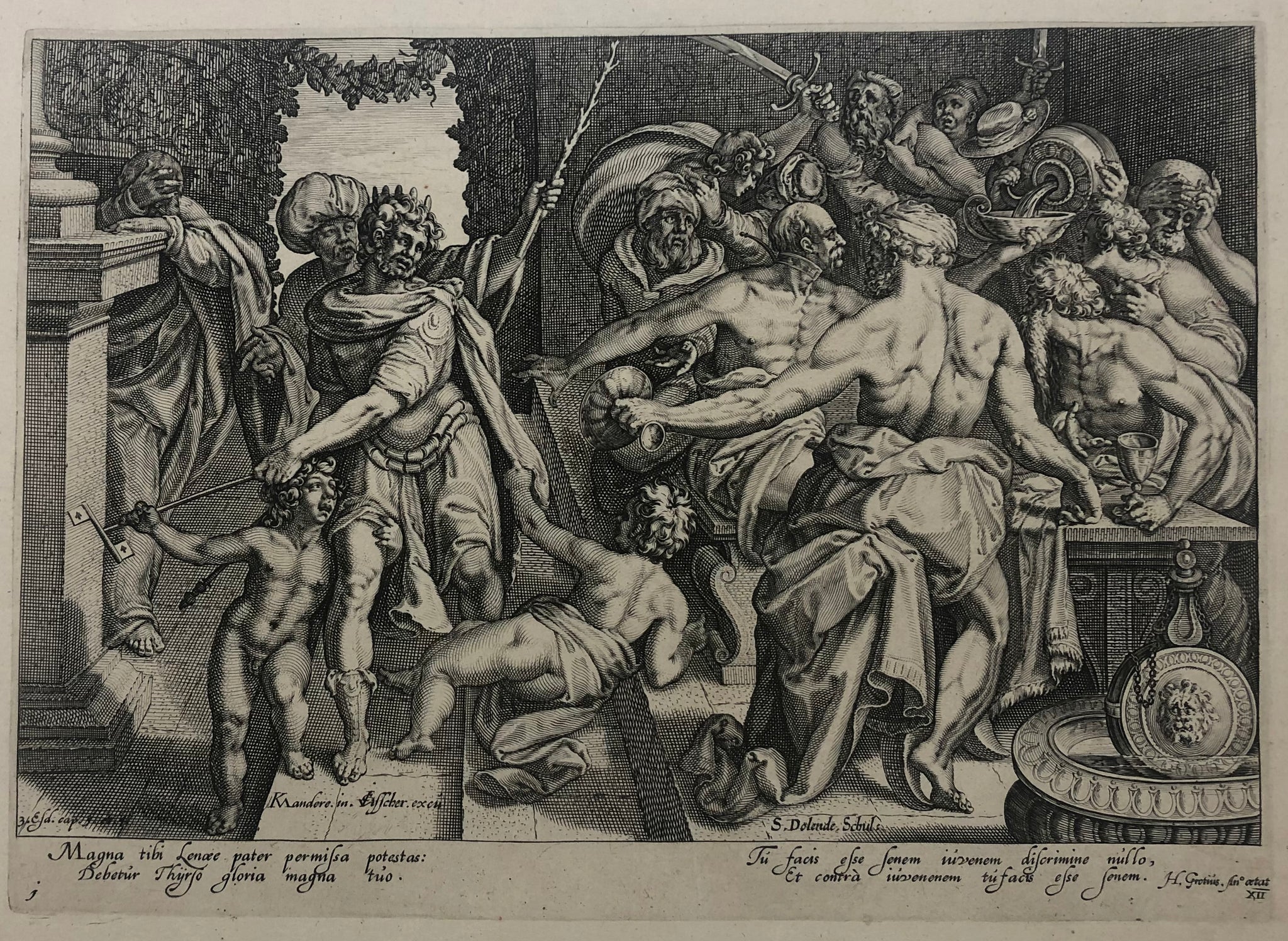 Les puissances qui gouvernent le monde.  c.1600.