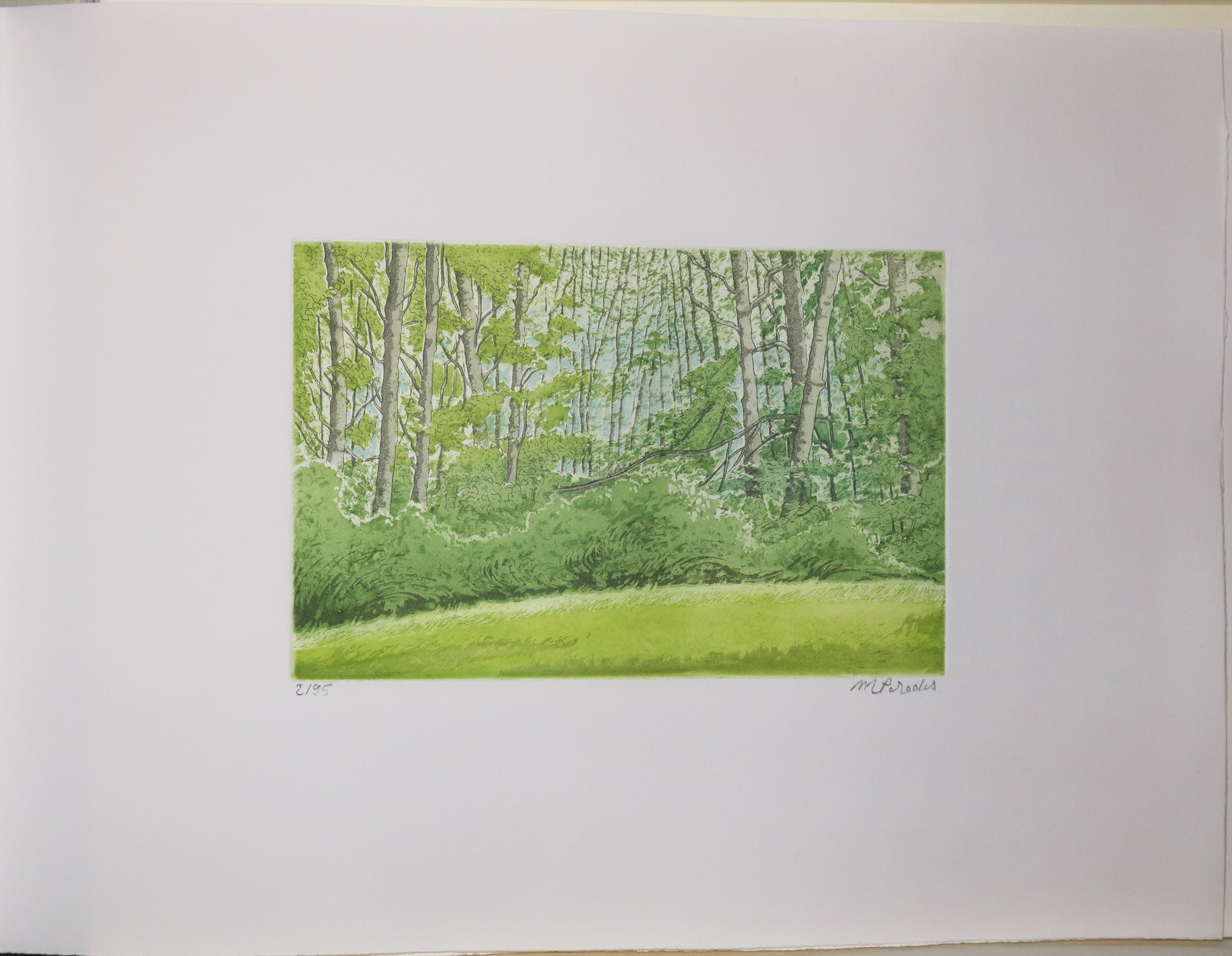 La maison proche de la forêt.
